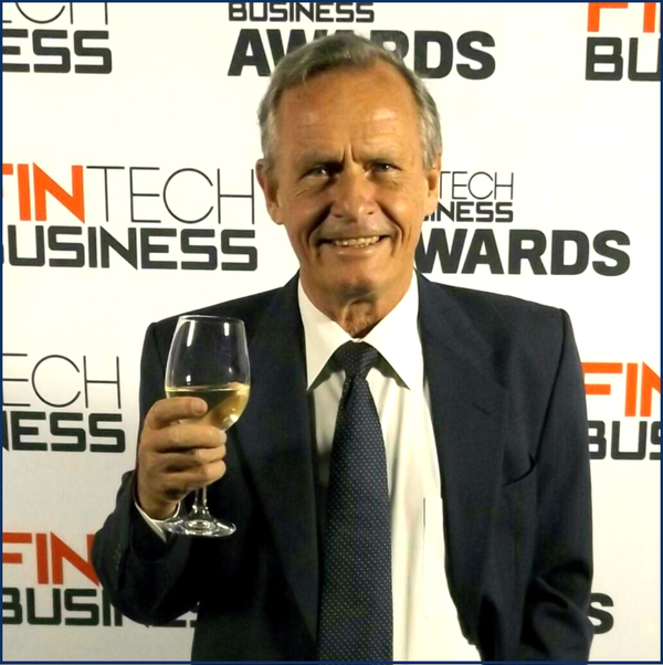 Steve Manning, founder of SMFP, at the FinTech Business Awards