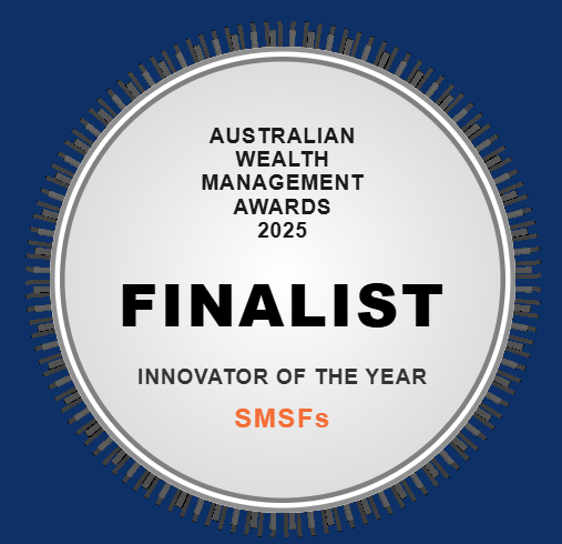 Australian Wealth Management Awards 2025 Finalist — Innovator of the Year, SMSFs