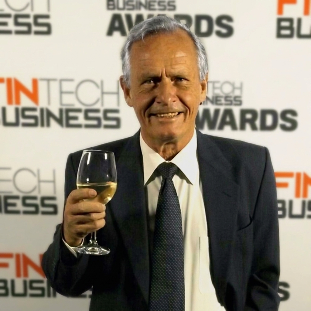 Steve Manning, founder of SMFP, at the FinTech Business Awards